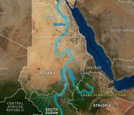 Egypt wastes 4 billion a cubic meter of the Nile water annually